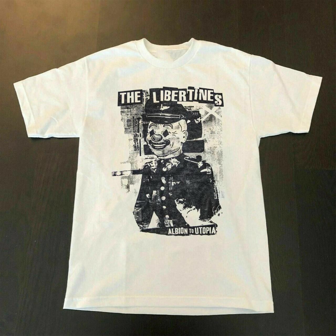 The Libertines Band Collection Gift For Fans to 5XL White T-shirt XL