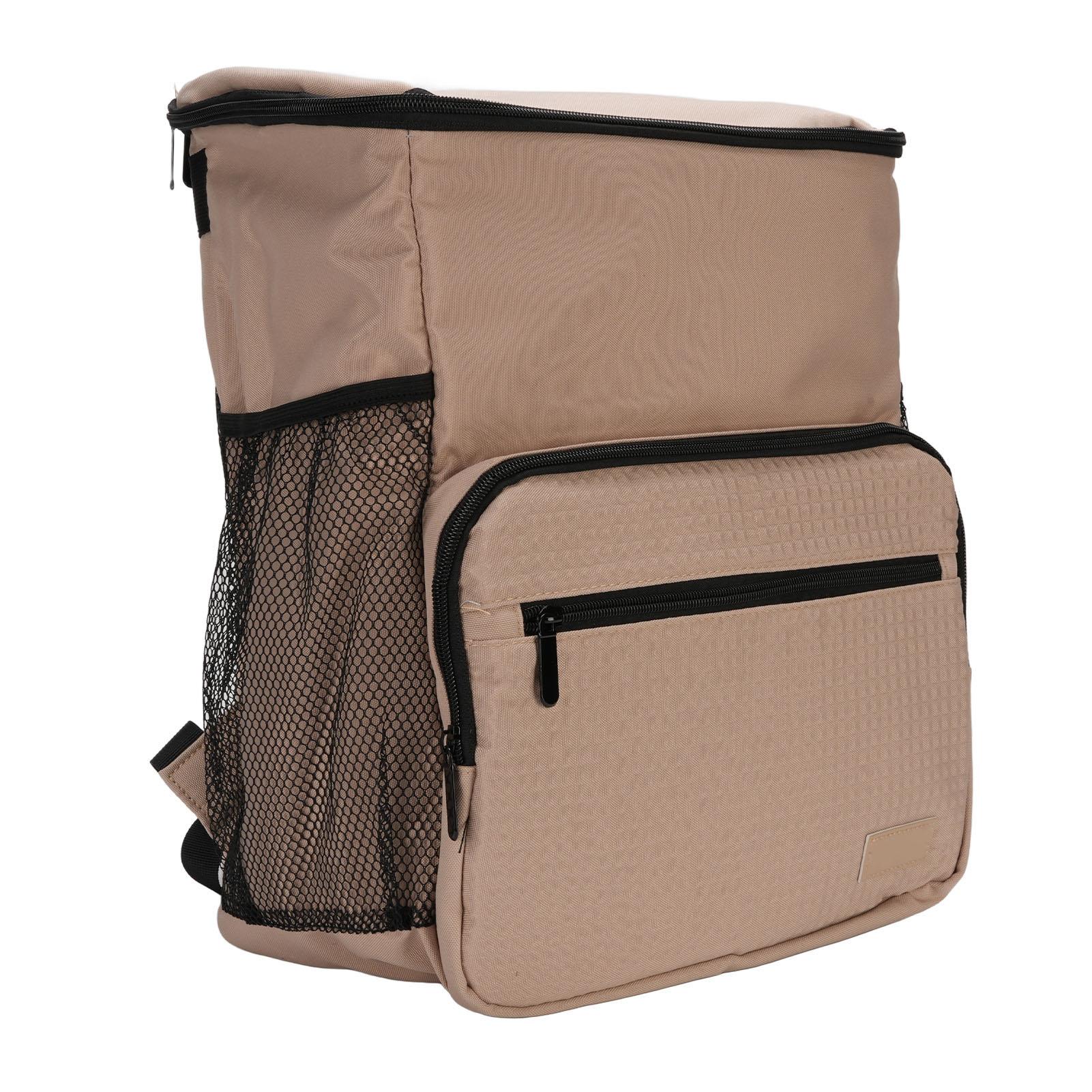 

17L Insulated Cooler Backpack Water Proof Leakproof Multiple Pockets Cooler Lunch Backpack for