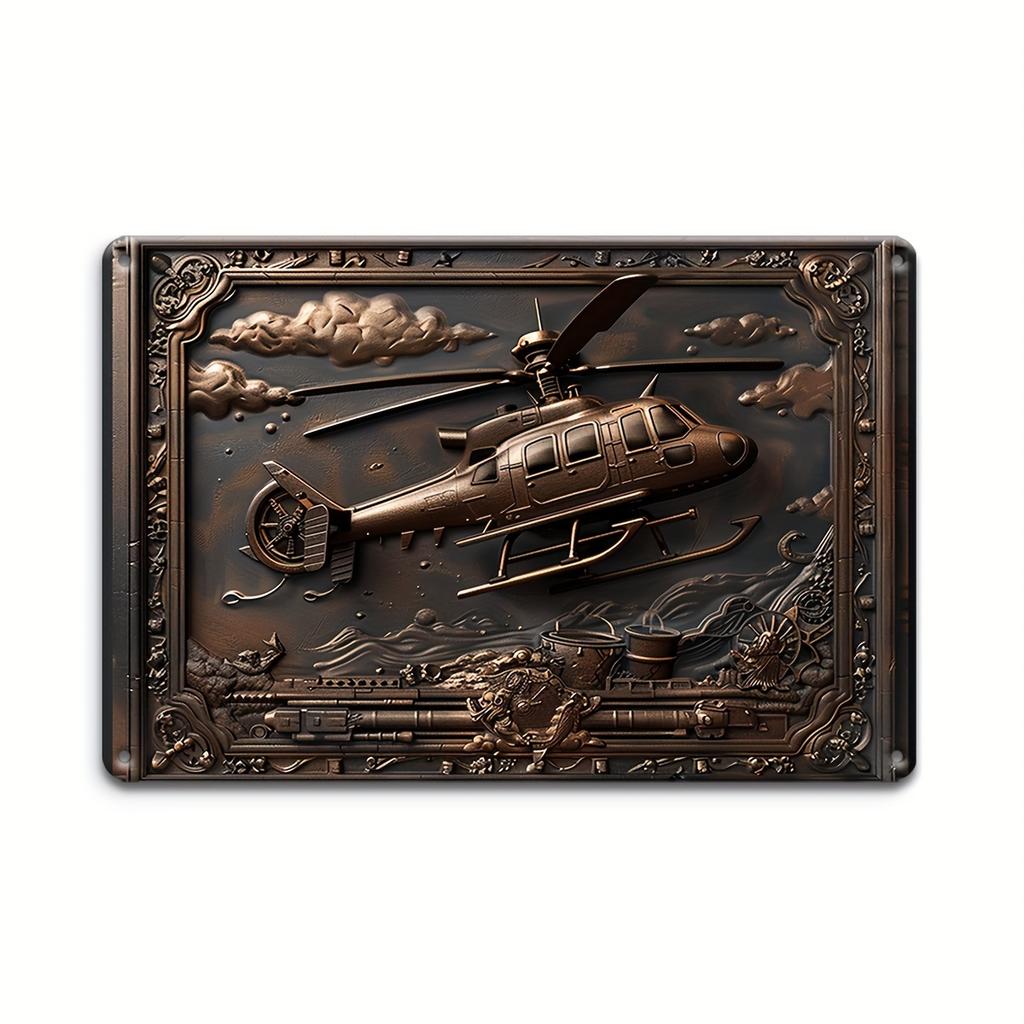 Vintage 3D Old Car Train Posters Metal Tin Sign Plaque Decorative Plates for Garage Club Man Cave Bar Home Hotel Cafe Wall Decor