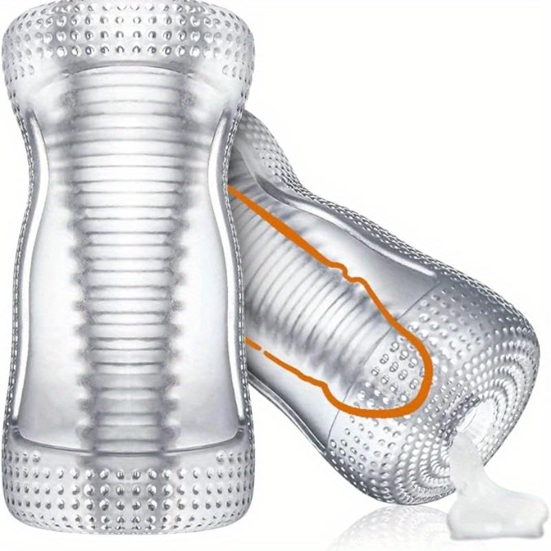 Male Masturbator Cup Realistic Vagina Prostate Massager Real Pussy Penis Enlargement Exerciser Sex Toys for Men Erotic Products