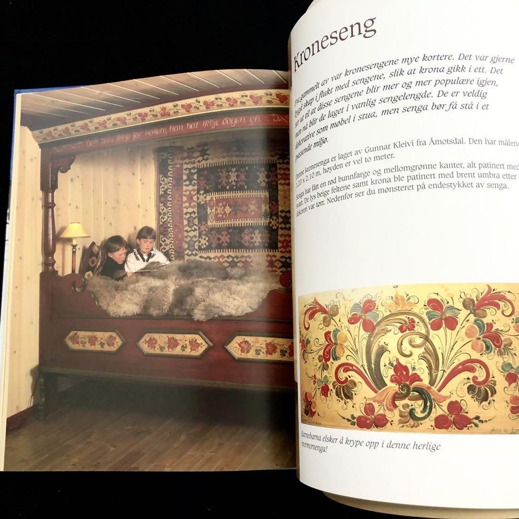 [USED] Nordic Norway Rosemaling Technique Book "Rosemaling" Tole Painting