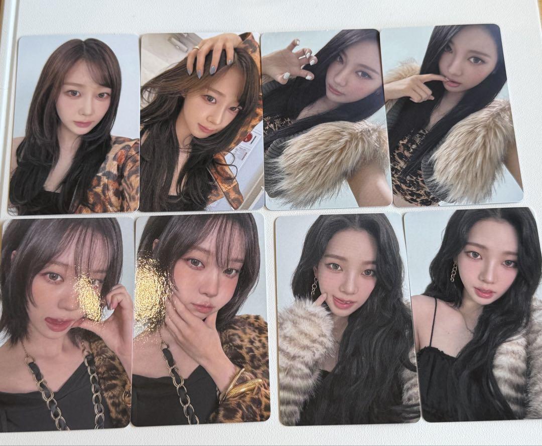

[USED] aespa 2025 LIVE TOUR 6000 yen bonus trading card set of 8