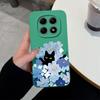 For Redmi Note 15 Pro 4G 5G 15 Pro+ 15 Pro Plus Phone Case Retro Butterfly Cover For Xiaomi Redmi Note15 Soft Smooth Liquid Silicone Lightweight Shell