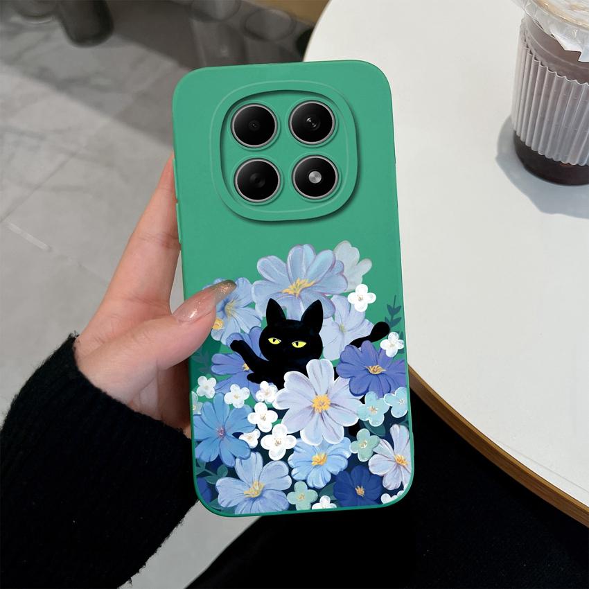 For Redmi Note 15 Pro 4G 5G 15 Pro+ 15 Pro Plus Phone Case Retro Butterfly Cover For Xiaomi Redmi Note15 Soft Smooth Liquid Silicone Lightweight Shell
