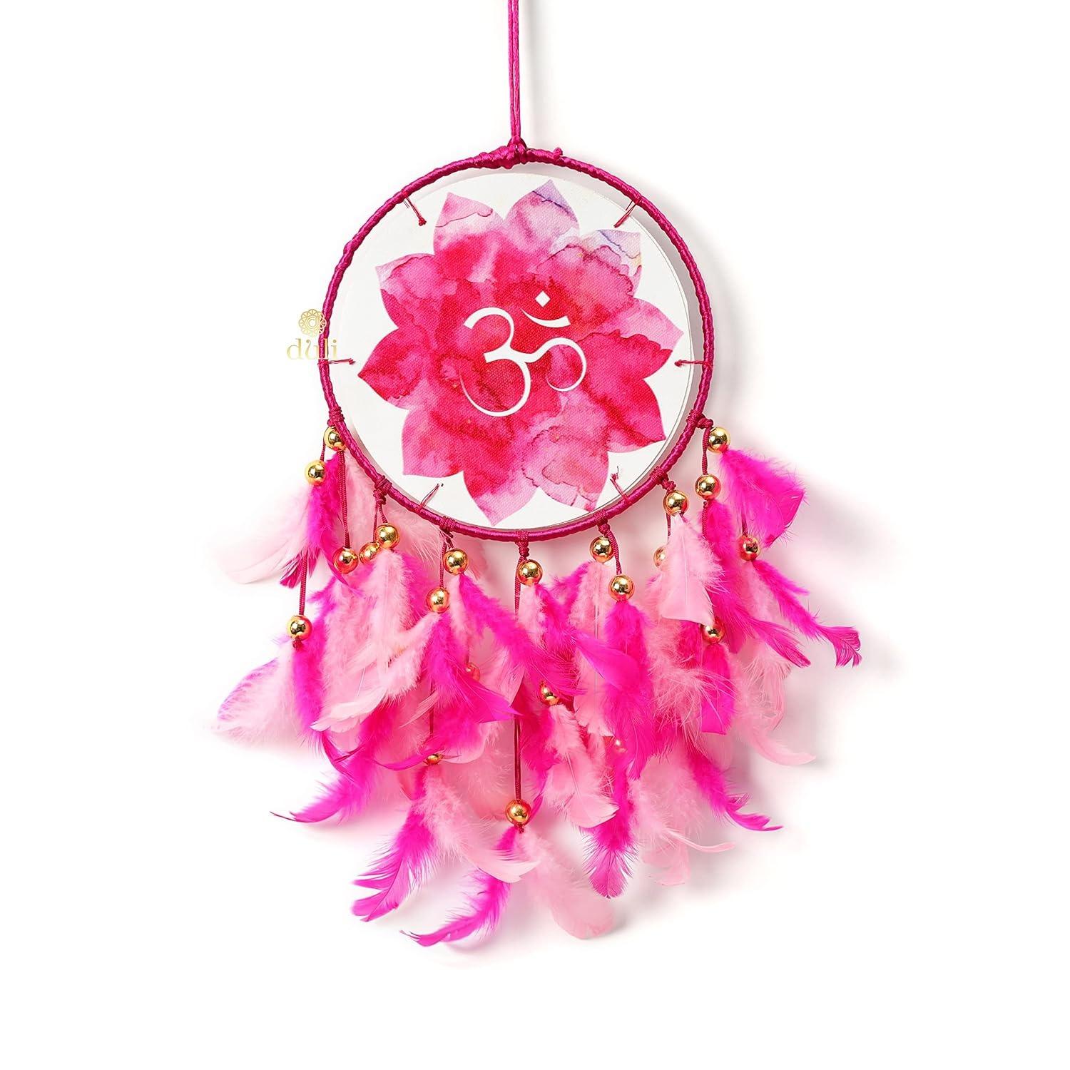 Ловец снов Древо жизни, Dream Catcher Tree of Life (49 cm, Pink),  Duli
