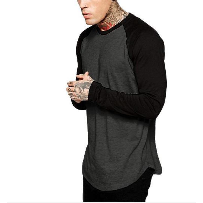 

Новая популярная футболка с длинными рукавами в цветном исполнении XXXXL