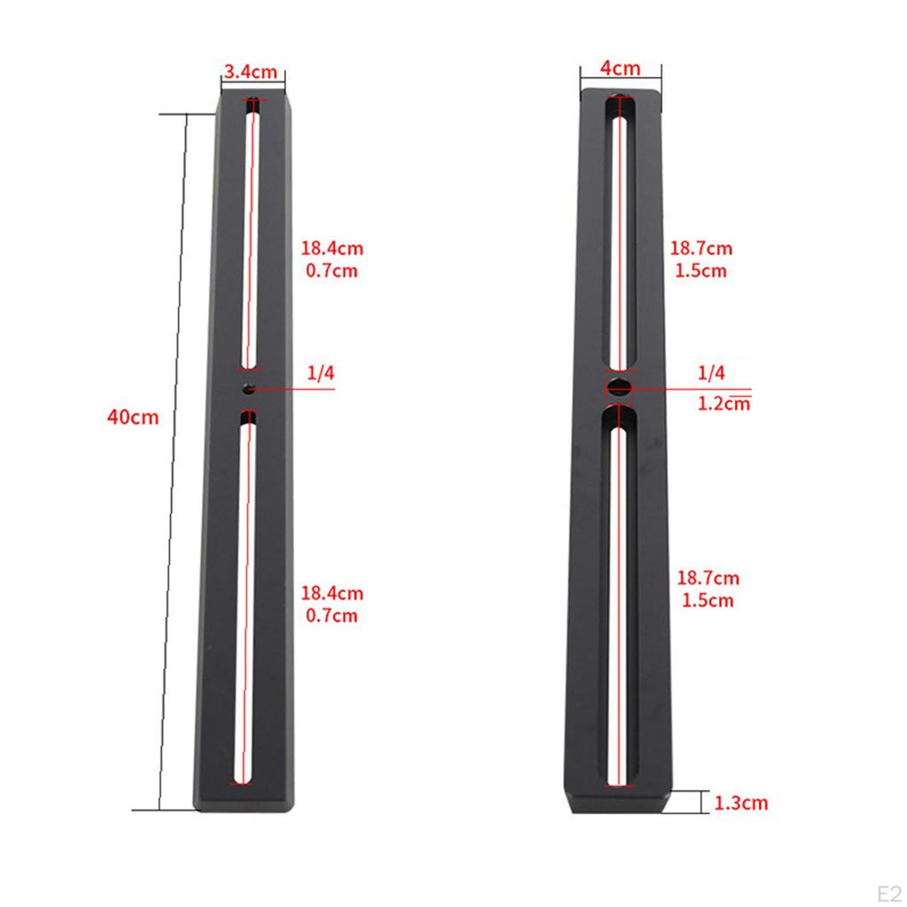 Dovetail Mounting Plate Bracket Multifunction Durable for Astronomical