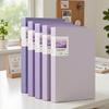 Gradient Color A4 Document Binder and Storage Book, Large Capacity, Student Test Paper Organizer, Xiaohongshu Style.