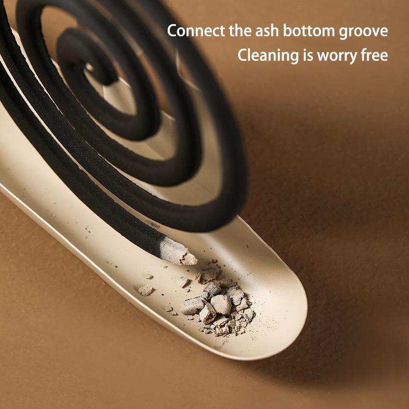 Wandmontierter Moskito-Spulenhalter, Spulen-Räuchergefäß-Rahmen, modernes abweisendes Räuchergestell für die Terrasse im Haushalt, Schlafzimmer