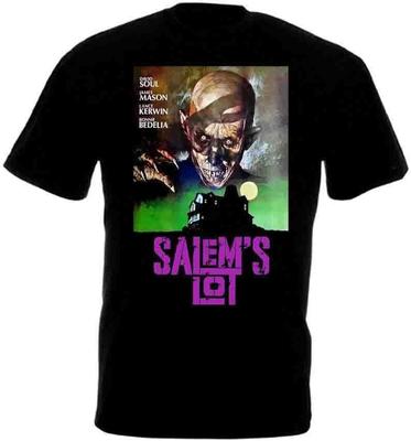 Amro Salem's Lot V5 T Shirt Black Movie Poster All Black