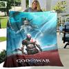 Game God of War Printed Blanket Picnic Blanket Warm Flannel Blankets Home Bed Linings Blankets for Beds Birthday Gift