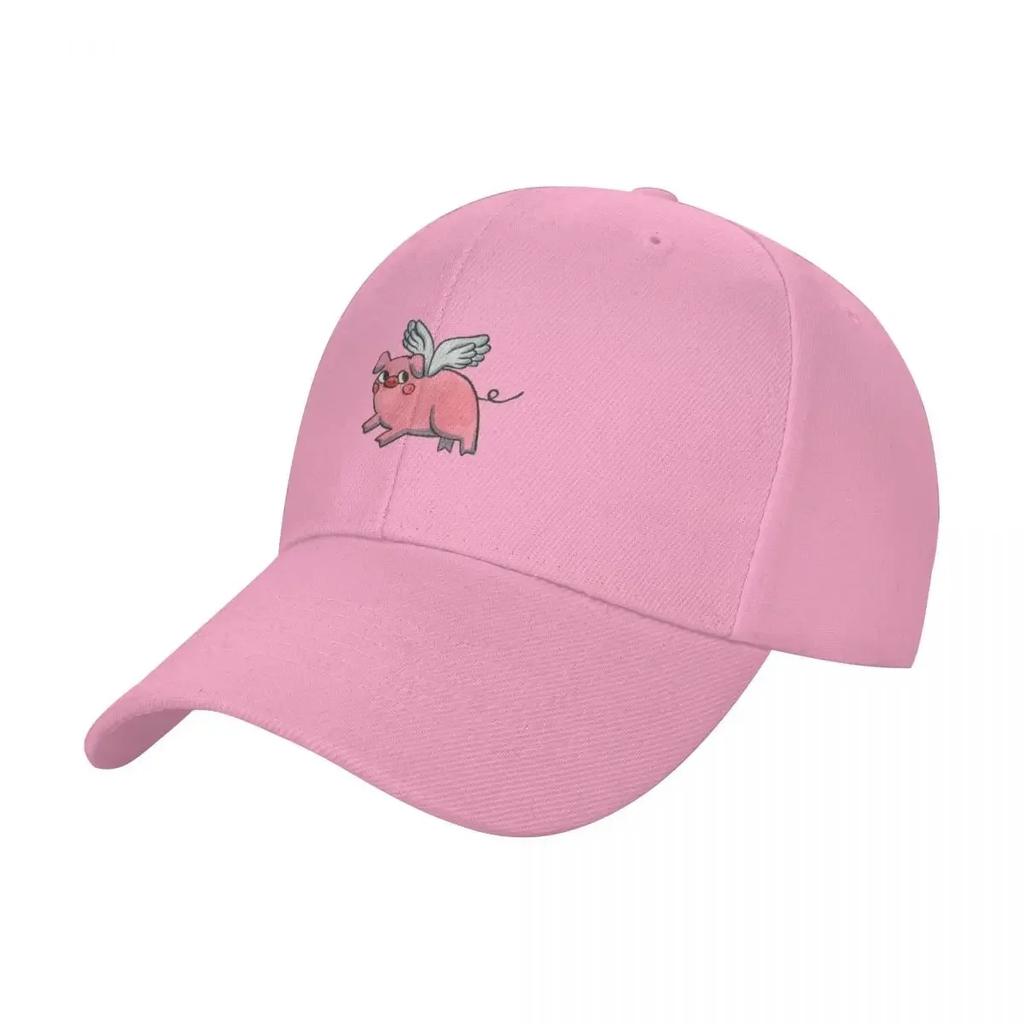 When Pigs Fly Baseball Cap Military Cap Unisex Designer Hat Unisexs Womens