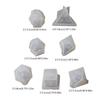Various Shapes Dice Fillet Square for Triangle Dice Mold Crystal Epoxy Resin Mold Kit Dice Digital Game Silicone Mould A