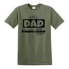 Dad Fishing Legend Funny Gift Fisherman Carp Fishing Angler Tackle Excellent Unisex T-Shirt