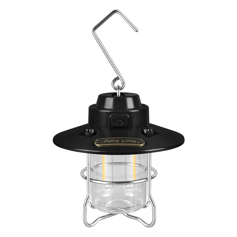 Camping Lantern Portable New Outdoor Lighting Usb Multi-Function Tent Light Touch Remote Control Warm Light Atmosphere Campsite Lamp