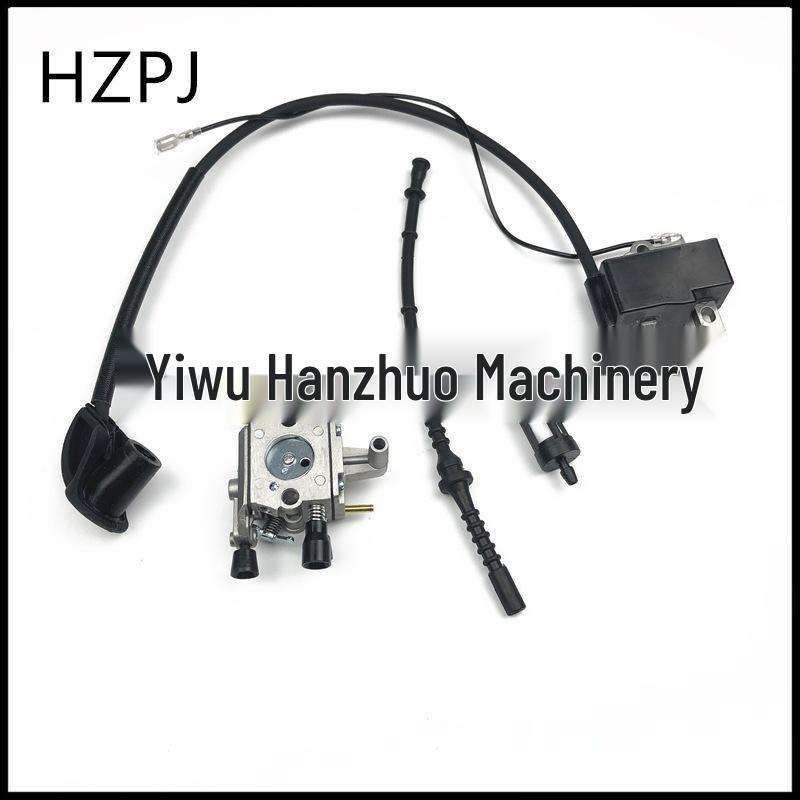 Han Zhuo FS120/FS200/250 Carburetor & High Voltage Coil Kit for Lawn Mowers