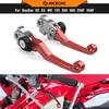 NICECNC For GasGas EC 300 EC 250 2021-2025 BrakTec Folding Clutch Lever Brake Lever For Husqvarna TE 300 TE 250 FE 450 2022-2024