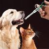 New 4PCS Circular Pet Cat Feeding Dispenser Tools Reusable Plastic Feed Pets Faster