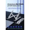 Metal Portable Foldable Laptop Stand Adjustable Notebook Holder Aluminum AD028
