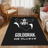 Goldorak robot Themed Anti-Slip Rugs - Polyester Home Decor, Suitable for Bedrooms, Living Rooms, Doorways, Studios, and Decorations