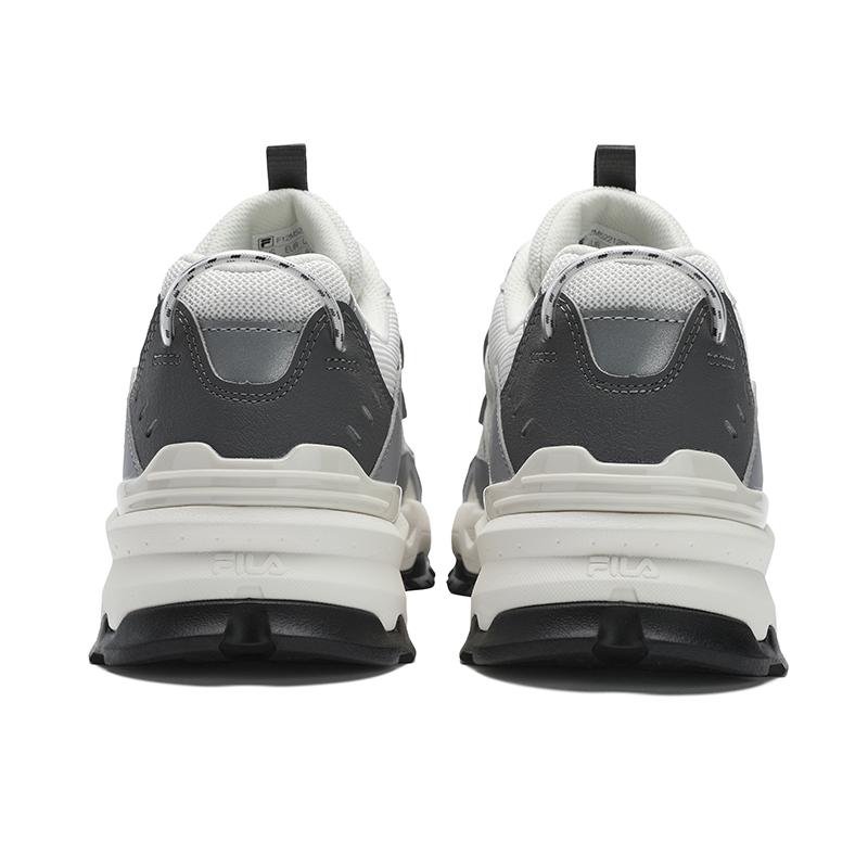 FILA Trek 1S Starry Sky Fashion Versatile Comfortable Simple Sports Durable Breathable Low-Top Casual Shoes Men Casual Shoes White Gray F12M522128FWV