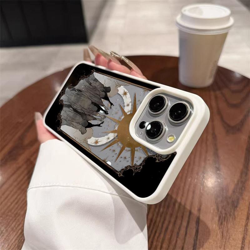 

Чехол Hope Light для телефона Apple iPhone 16 Pro Max - силиконовая рамка, акриловый магнитный чехол MagSafe для iPhone 16/15/14/13/12/11/Pro/Plus/ProMax iPhone 16 белый