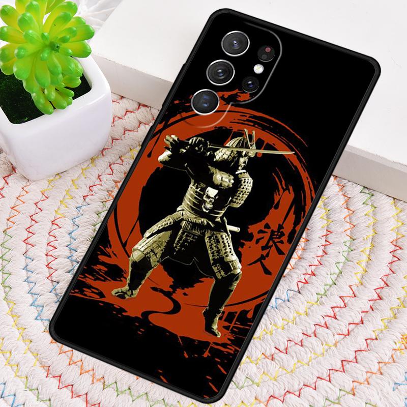 Japanisches Bushido Samurai Silikon Handyhülle Für Samsung Galaxy note 10 pro S26 S25 S24 S23 S22 S21 Plus S25Ultra Capa Abdeckung