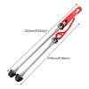 2er-Pack Fahrrad-Vorderachsen Hinterradklemme Aluminium Outdoor-Fahrrad-Reparaturwerkzeug zur Verbesserung der Stabilität und vielseitige Anwendung