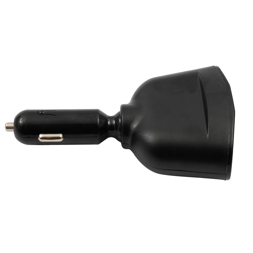 Car Charger Car Accessories 120W 12V/24V ABS+PC Black