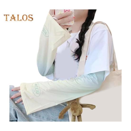 UV-Sonnenschutz-Armstulpen für Damen, kühlende Eisseiden-Armstulpen, Sonnenschutz-Armabdeckung für Radfahren im Freien beim Laufen