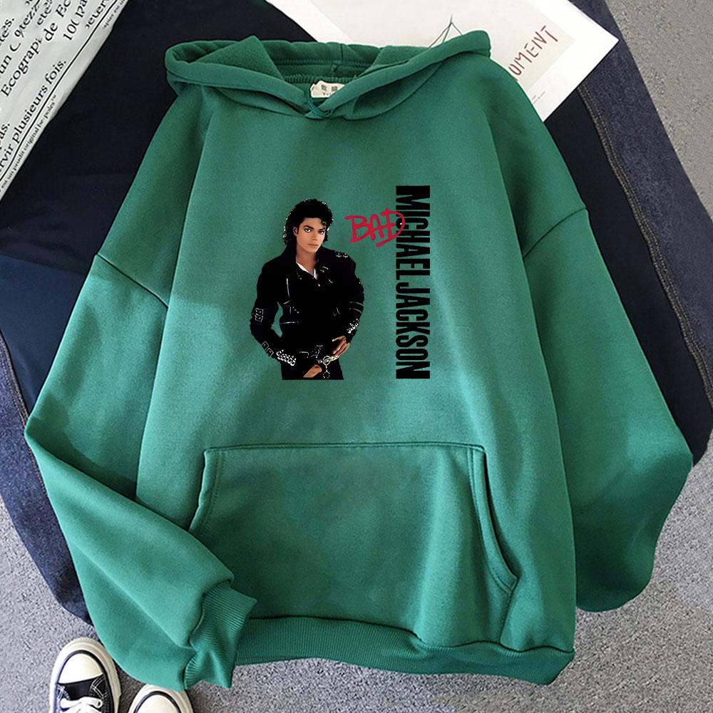 Michael Jackson Grafik-Hoodies Langärmlige Mode-Sweatshirts für Jungen/Mädchen Unisex Grafikdruck Moletom Neue Pullover
