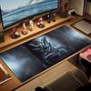 Alien Large Size Mouse Pad Large Gaming Table Cushion Nonslip Laptop Tablet Big Mousepad Xxl Mat Mini Pc Playmat With Lock Edge