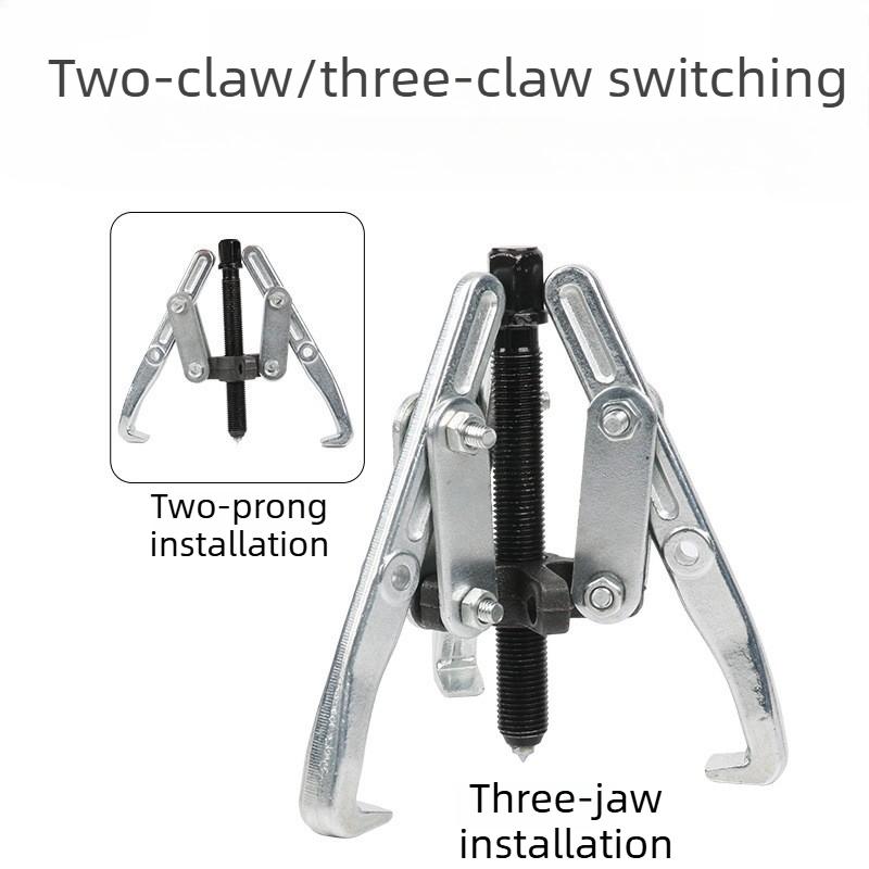 Verstellbares Abzieherwerkzeug Autoreparaturwerkzeuge Spezieller Abzieher für Auto 3-Backen 2-Backen Zahnradabzieher Spezieller Lager Lenkradabzieher