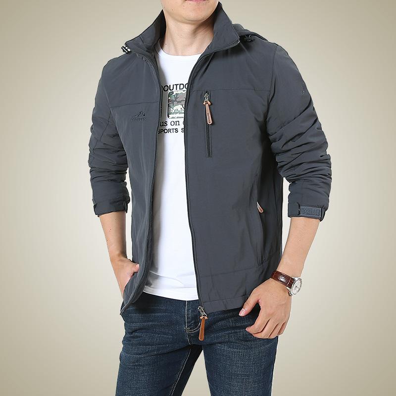 Winter Fleece Men's Jacket Men's Trend Warm Men's Outerwear Jacket Outdoor Sports Casual Men's Wear