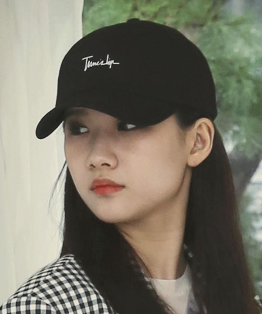 Taimseullib Heartbeat Black Ball Cap Tbc04601
