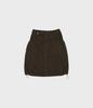 Ememogadeun (W) Pumpkin Corduroy Midi Skirt (2Colors)