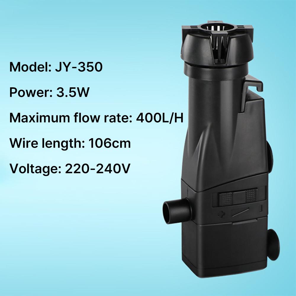 3.5W Mini Silent Automatic Oil Film Processor, Aquarium Surface Oil Separation Filter, Aquarium Water Filtration and Oil Removal 3.5W