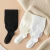 Korean-Style Women's Leg Warmers Solid Color Y2K JK Knee High Socks Elastic Comfortable JK Style Slouchy Socks Home Wear