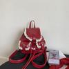 Multi-pocket Bag Sweet Lace Mochila Fashion Mini Mochilas Mujer Lightweighte Portable Backpacks Backpack Bags for Woman