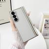 Slim Electroplated Spring Cover for Samsung Galaxy Z Fold 7 6 5 4 Transparent Hard Shell Hinge Protective Phone Case