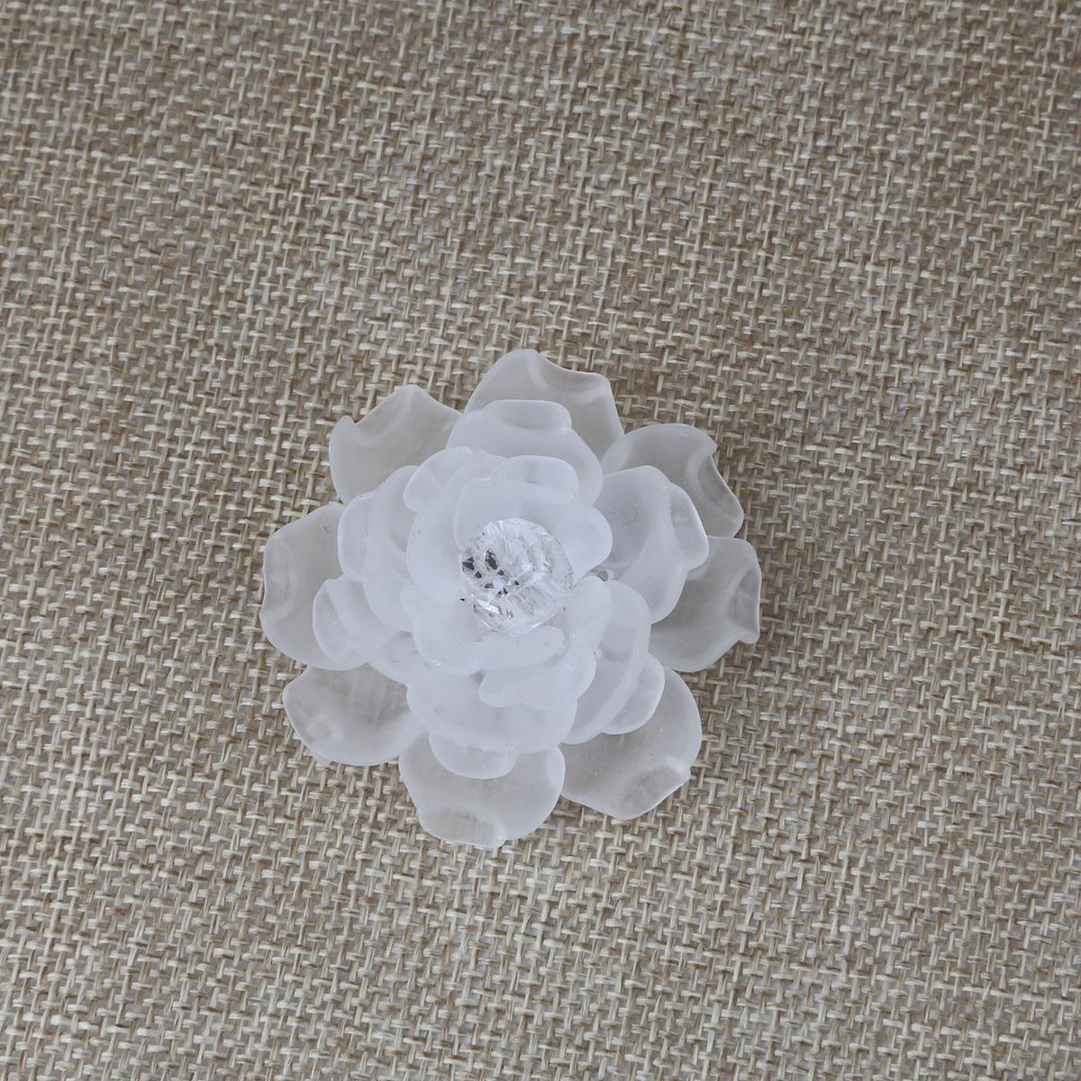 

1 шт. 4,5 см матовый акрил камелия аксессуары выбрать цвет DIY материалы 4.5cm 1pcs