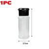 Transparent Seasoning Jars Salt Pepper Shaker Bottles Spices Storage Condiment Boxes Powder Storage Container Kitchen Gadget