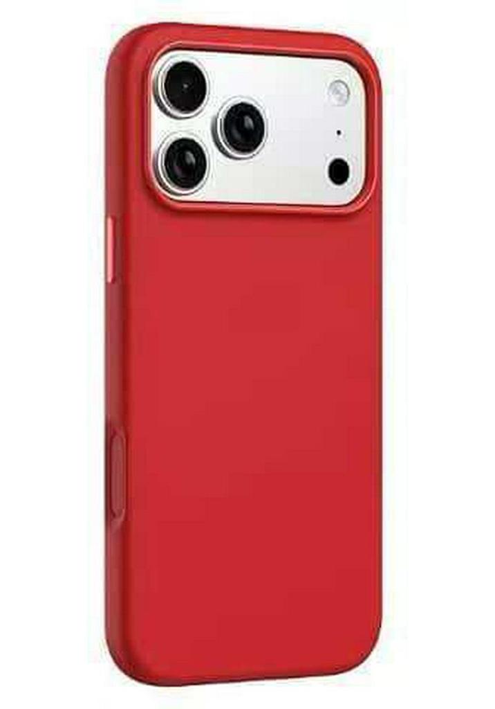 Two-Color Liquid Silicone Case for iPhone 17 Pro Max - Anti-Fall, Compatible with iPhone 14/15/16