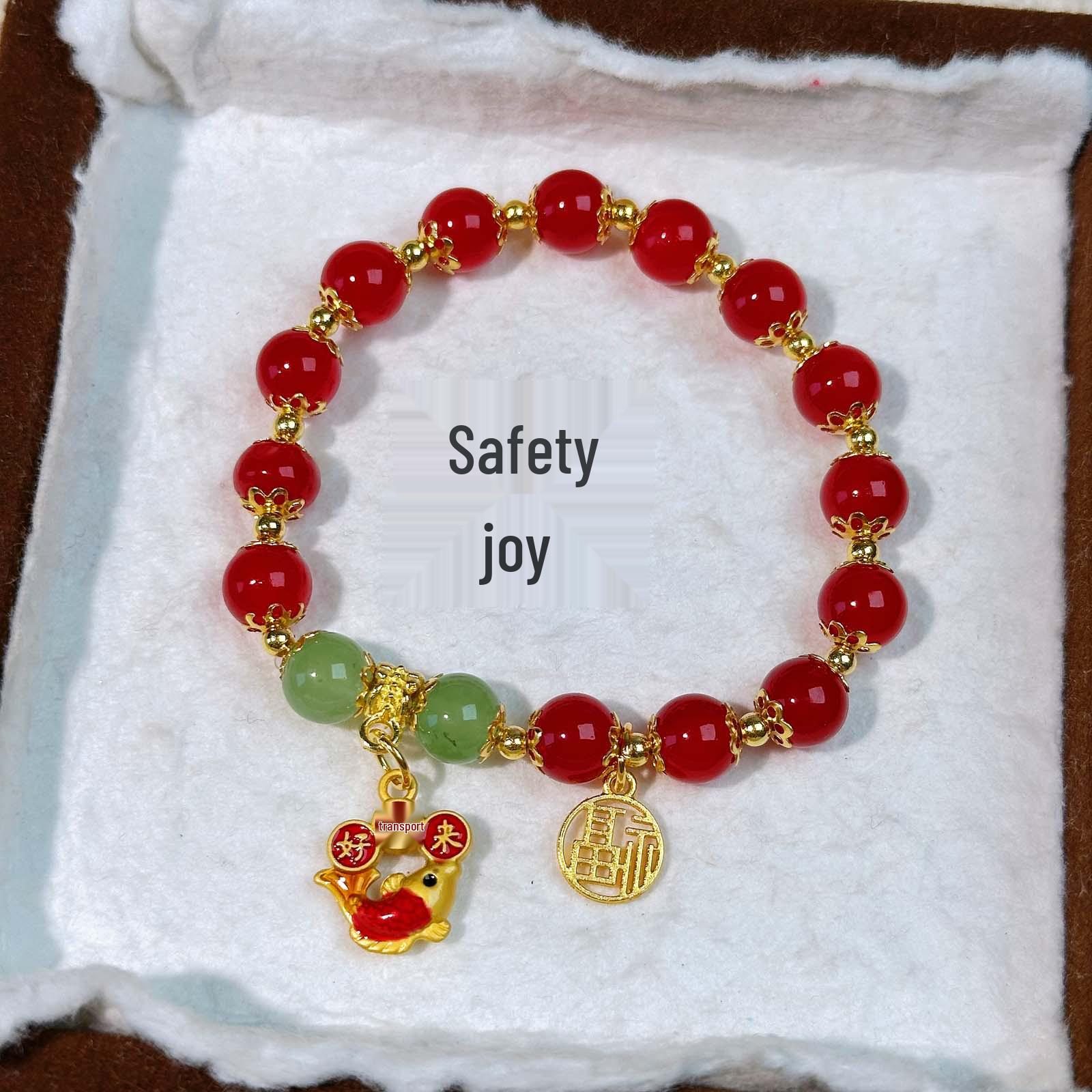 Элегантный китайский благоприятный браслет Жуи: Год за годом удачи