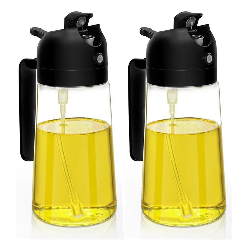 

Gadget Oil Dispenser For Kitchen 2Pcs Oil Sprayer For Cooking Olive Oil Dispenser Bottle For Air Fryer,Salad