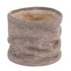New winter warm scarf outdoor sports outer neck cover couple solid color velvet cover