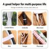Adhesive Hook & Loop Tape Fastener, Reusable And for Strong Support In Indoor/Outdoor Gardening, for Home, Crafting Organization