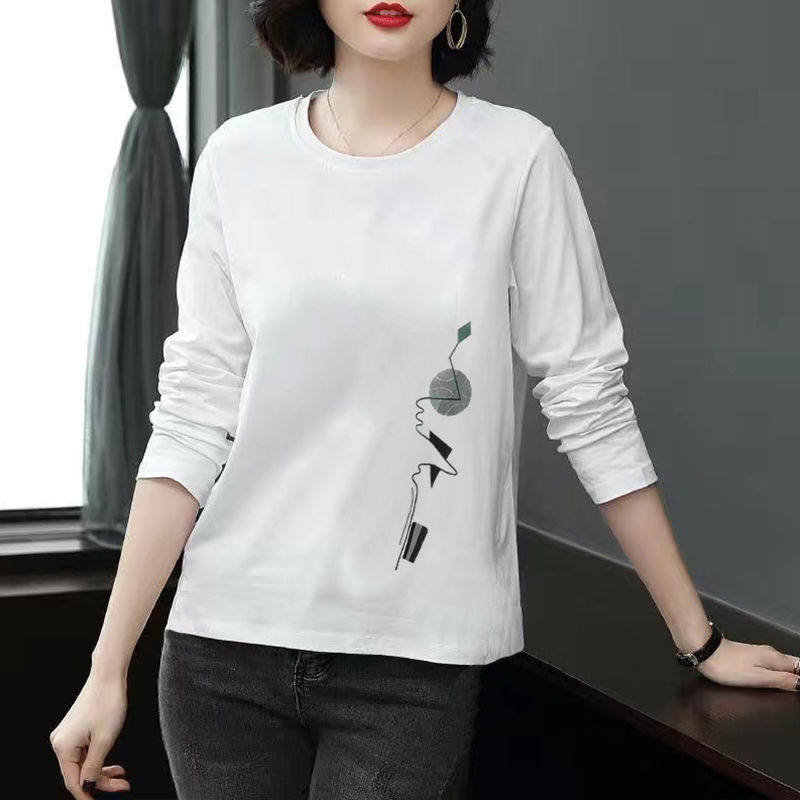 Long-sleeved T-shirt for Women, 2025 New Plus-size Outerwear Top, Base Layer