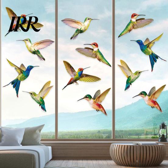 Outdoor Window Decal Bird Stickers, Anti-Collision Strike Prevention Decal, Static Cling Glass Protection Sticker Film for Windows Doors, UV