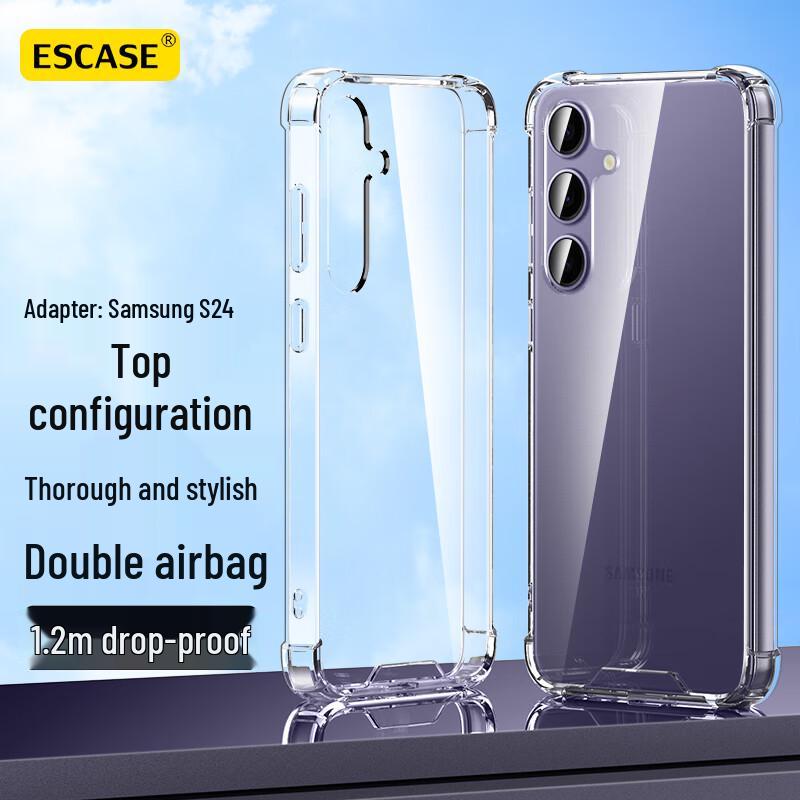 ESCASE Samsung Galaxy Anti-Drop Clear Phone Case